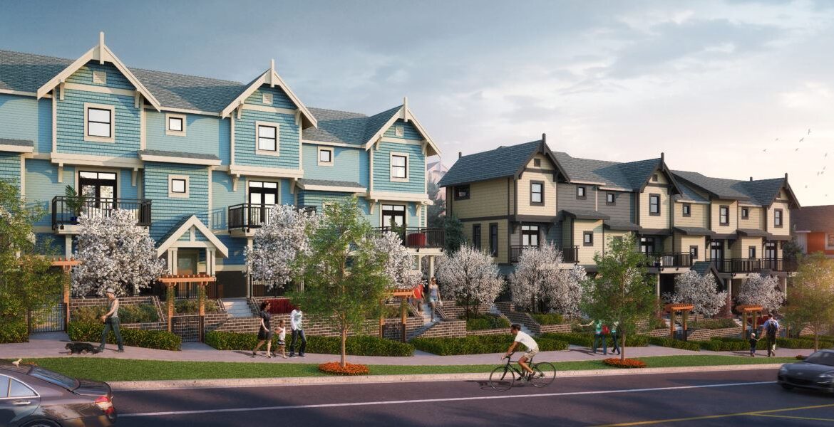 Exterior-picture-of-Cascadia-townhomes-